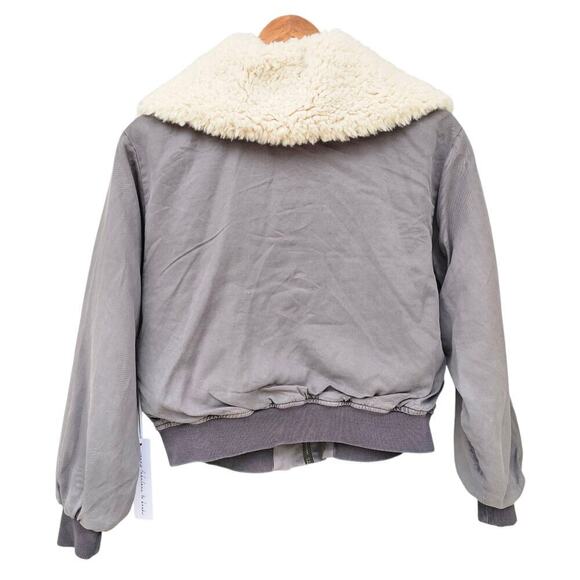 Young Fabulous & Broke Earhart Jacket Grey Size S NWT - Picture 7 of 11